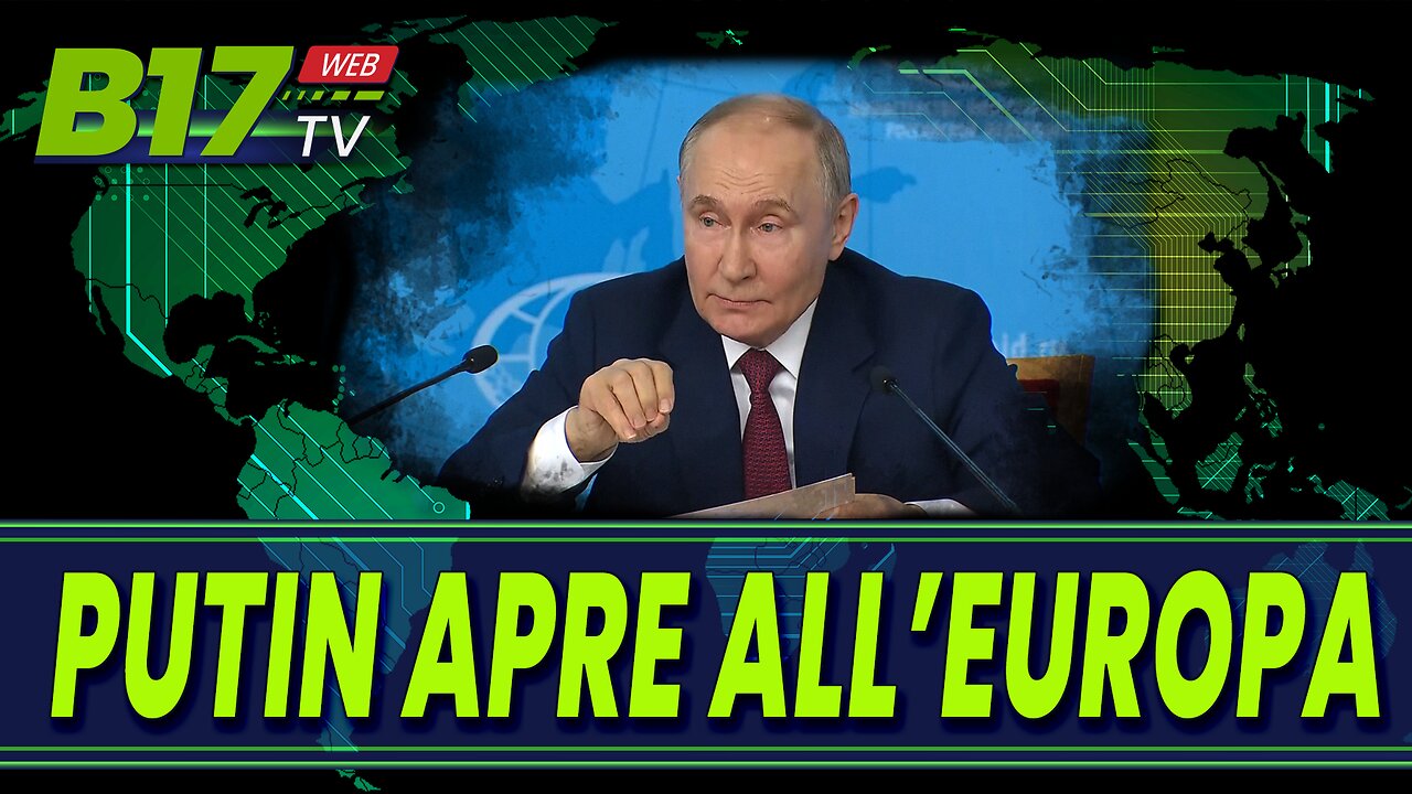 Putin Apre All'Europa.