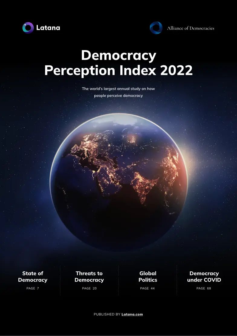 Indice di percezione della democrazia - 2022